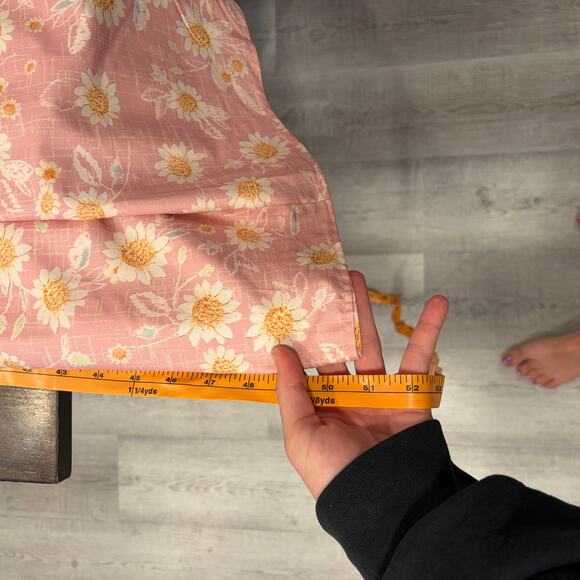 Free People Bluebell Maxi Dress Womens S Patchwork Smocked Tiered Floral Boho - Picture 9 of 9